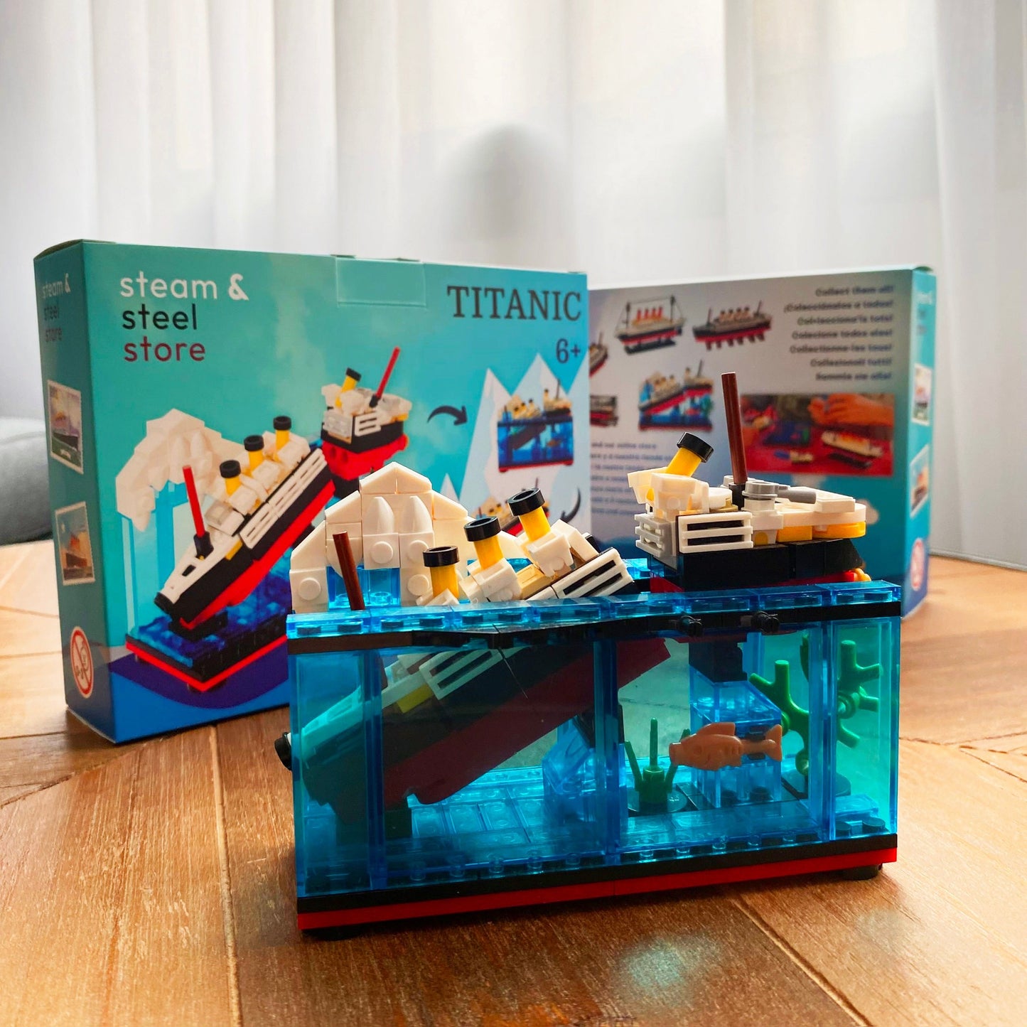 Titanic Break-in-half Building Blocks Toy Set