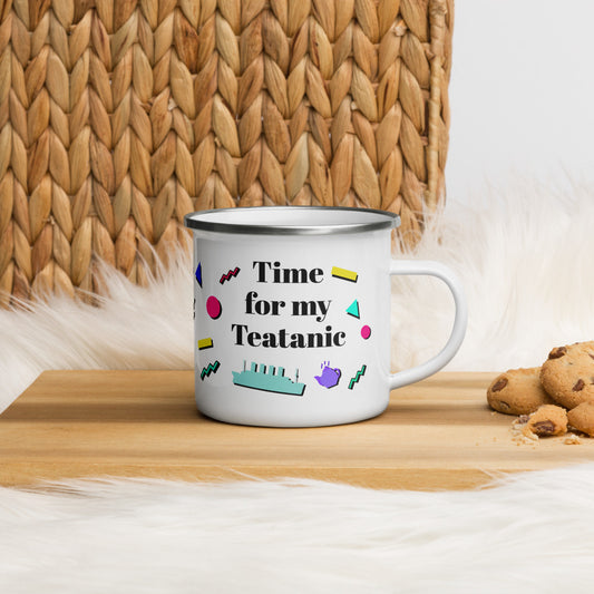 "Teatanic Time" Camper Mug - Mugs - steam & steel store