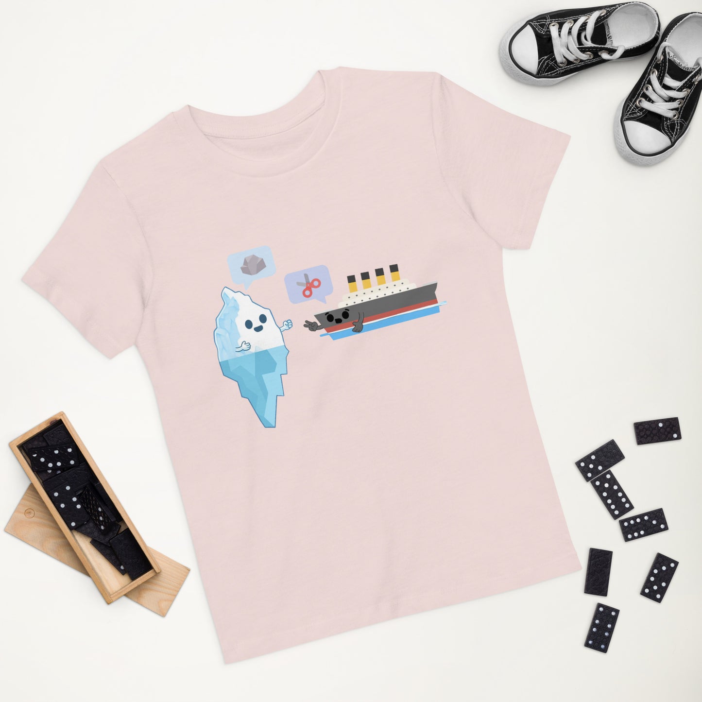 “Iceberg, Paper, Scissors” Titanic Shirt