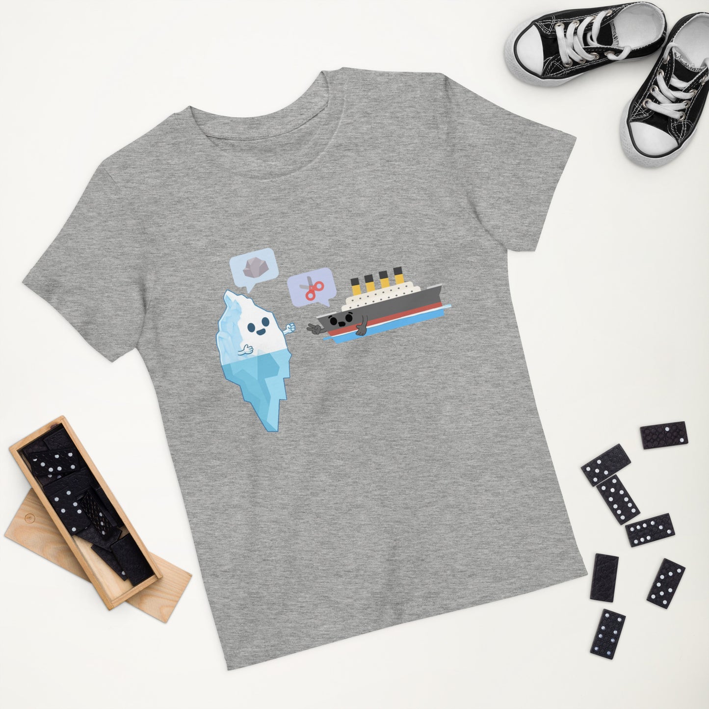 “Iceberg, Paper, Scissors” Titanic Shirt