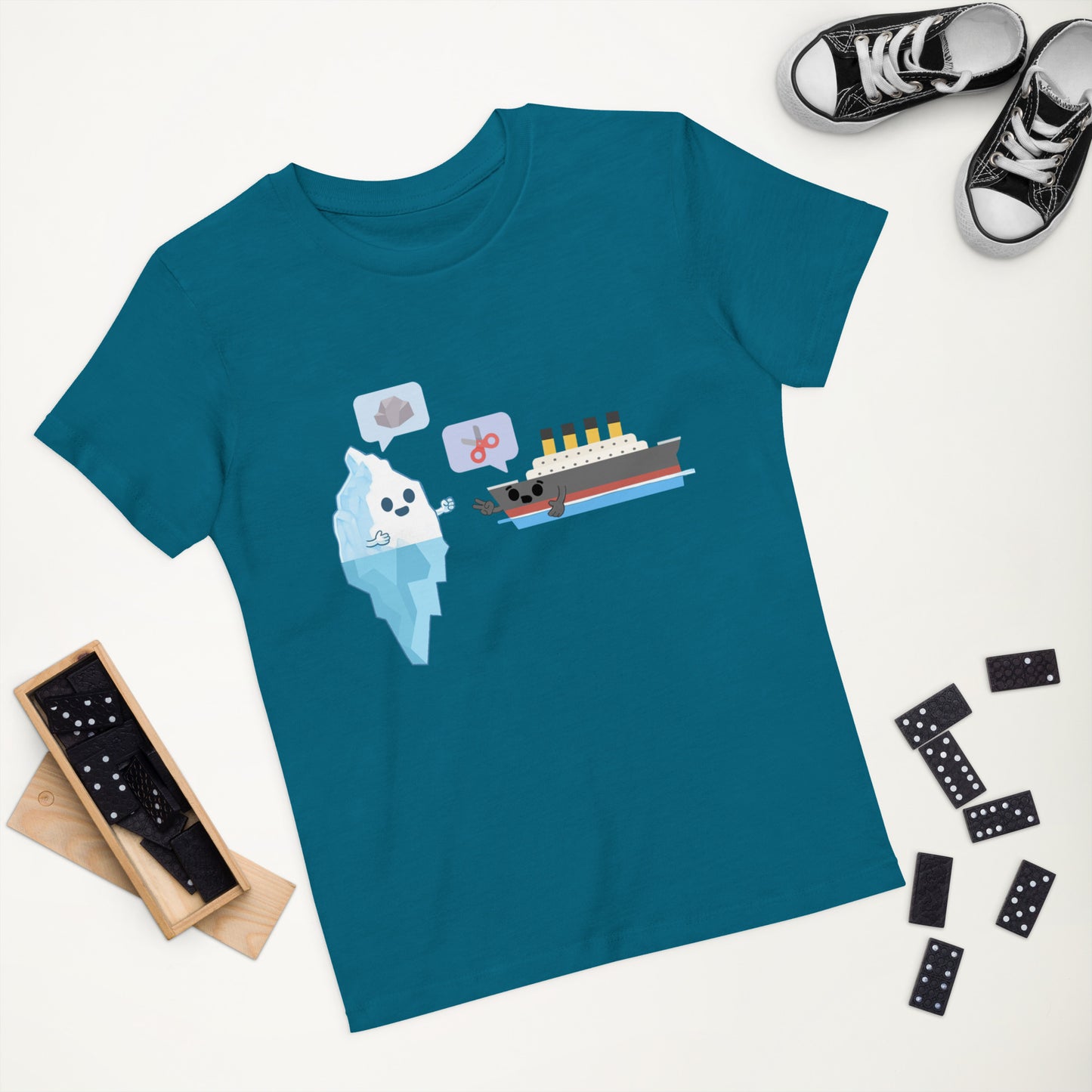 “Iceberg, Paper, Scissors” Titanic Shirt