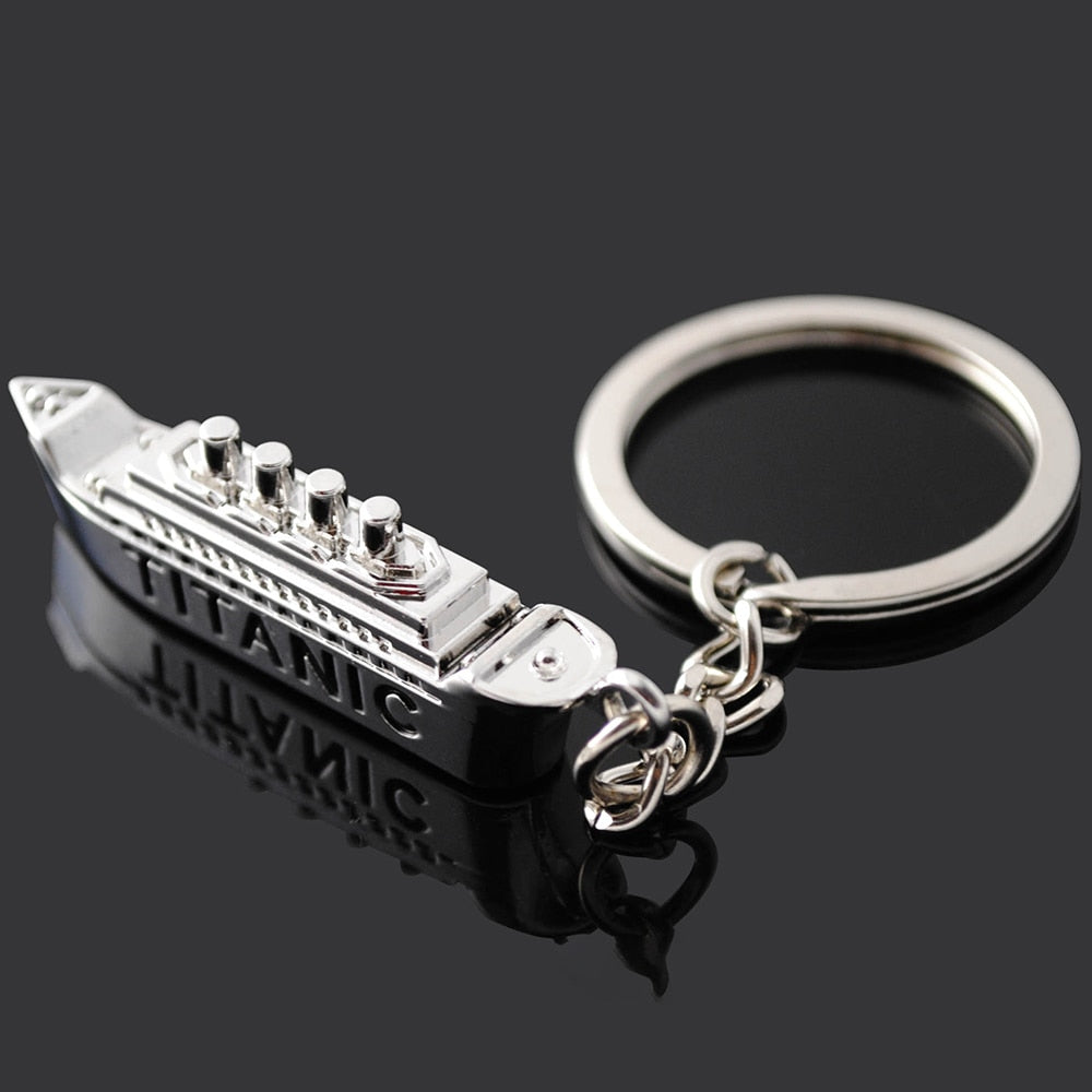 Titanic Ship Keychain - Keychains - steam & steel store