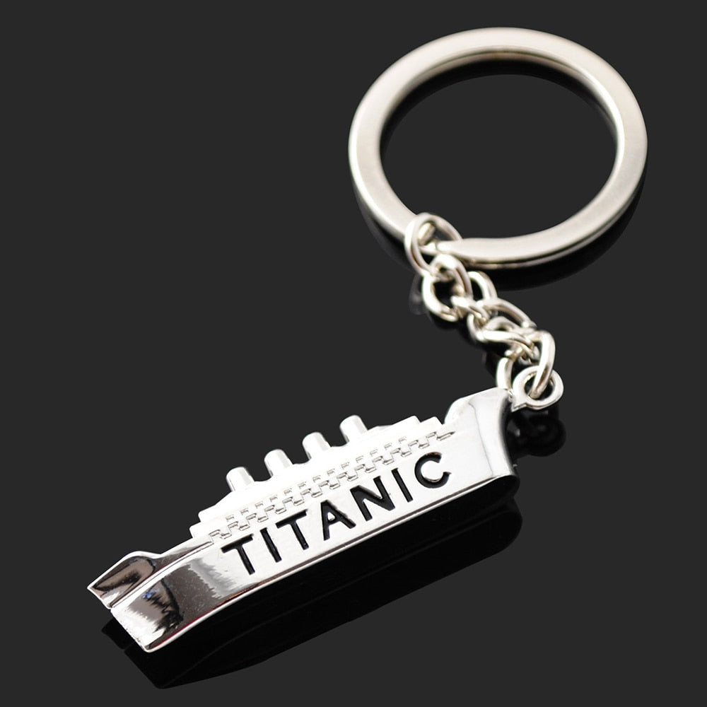 Titanic Ship Keychain - Keychains - steam & steel store