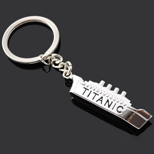 Titanic Ship Keychain - Keychains - steam & steel store