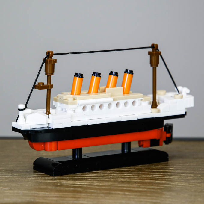 Titanic Blocks Model Set - Building Toys - steam & steel store