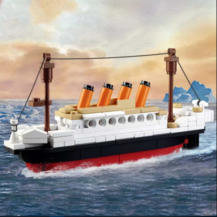Titanic Blocks Model Set - Building Toys - steam & steel store