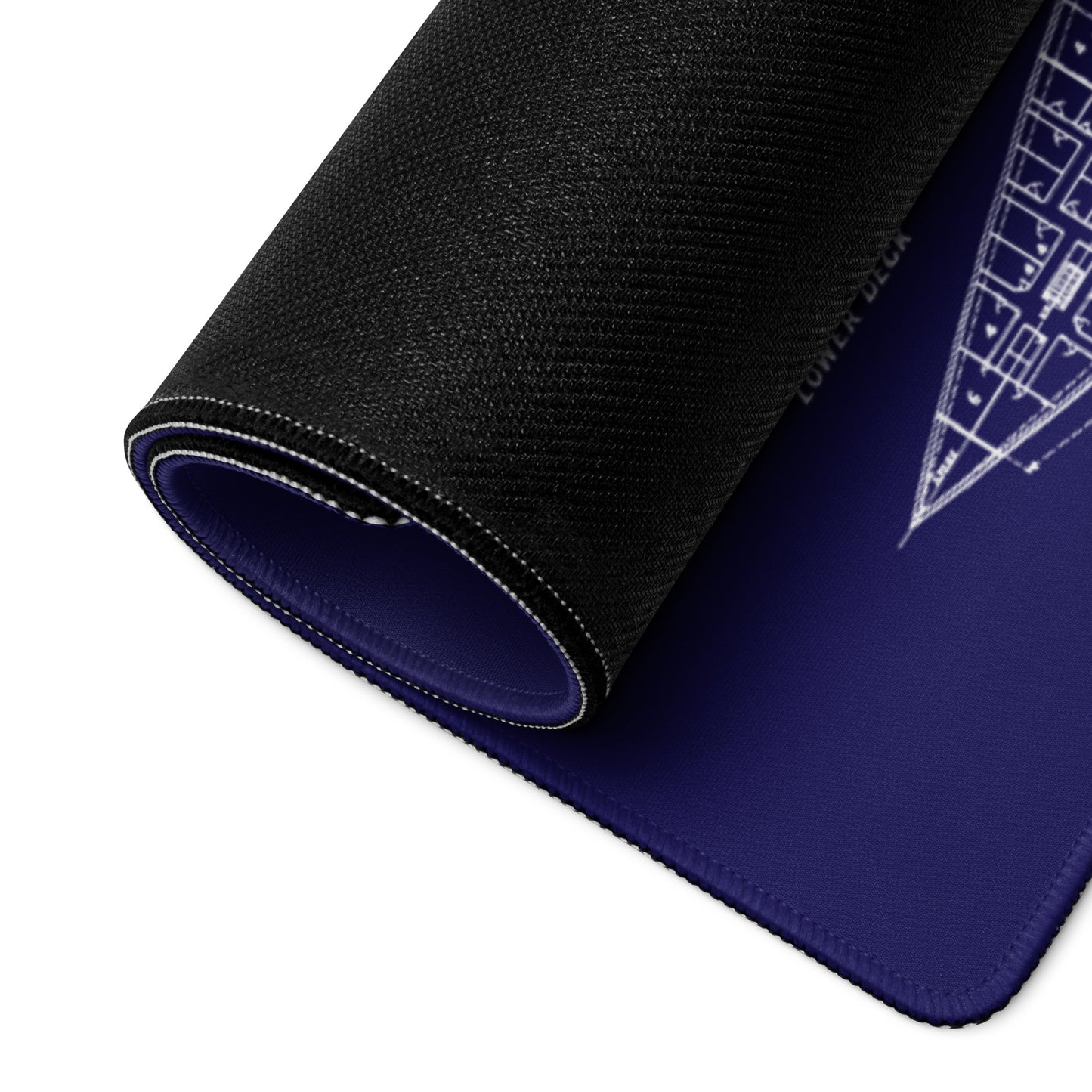 Titanic Blueprint Gaming mouse pad