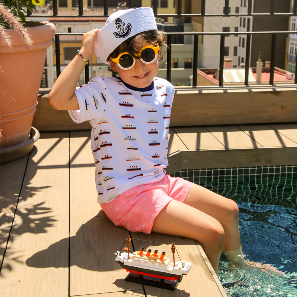 "Titanic & Friends" Kids Crew Neck T-shirt