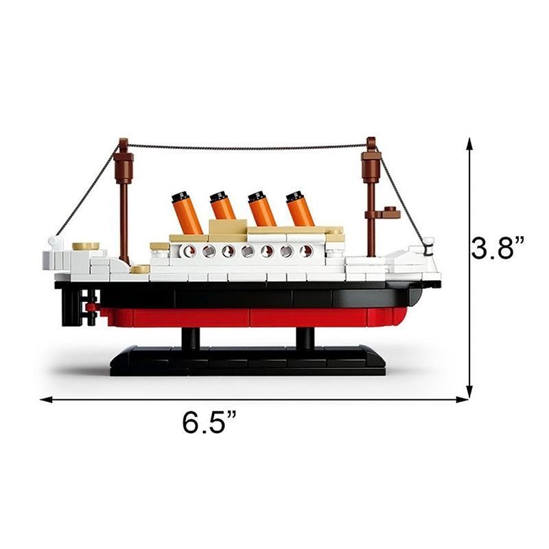Titanic Blocks Model Set - Building Toys - steam & steel store