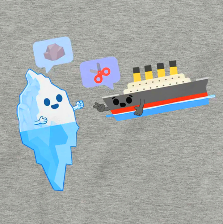 Titanic grey Thshirt