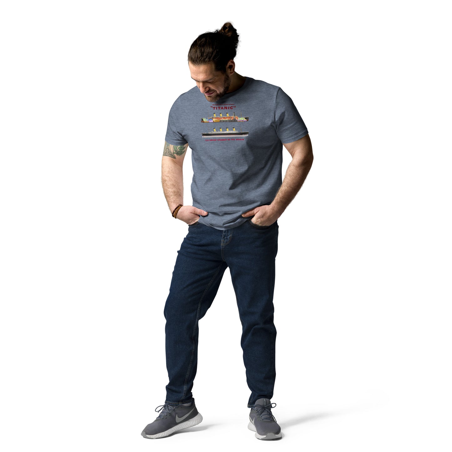 Titanic Cutaway Organic Adult Graphic Tee
