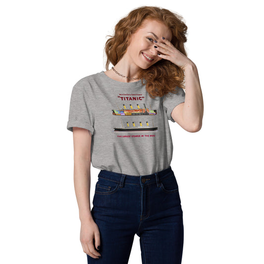 Titanic Cutaway Organic Adult Graphic Tee