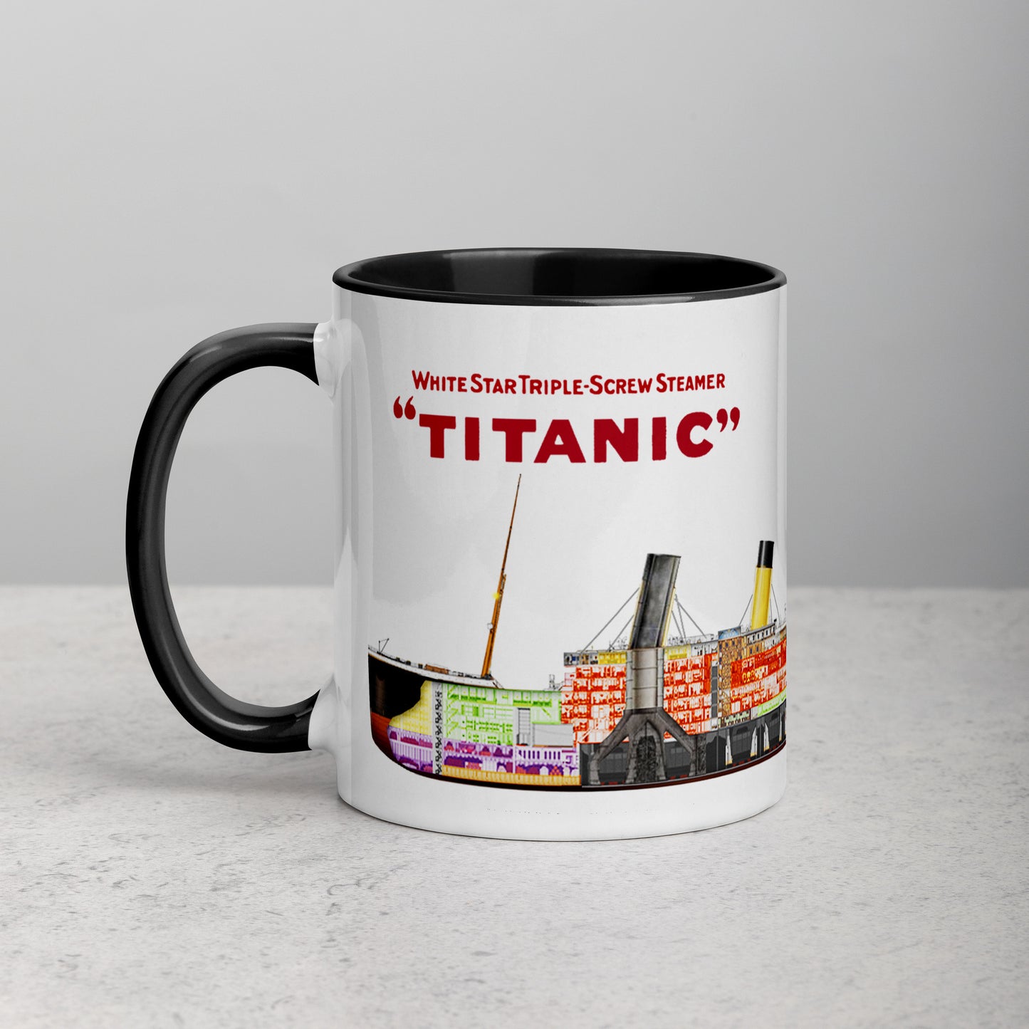 Titanic Cutaway Mug