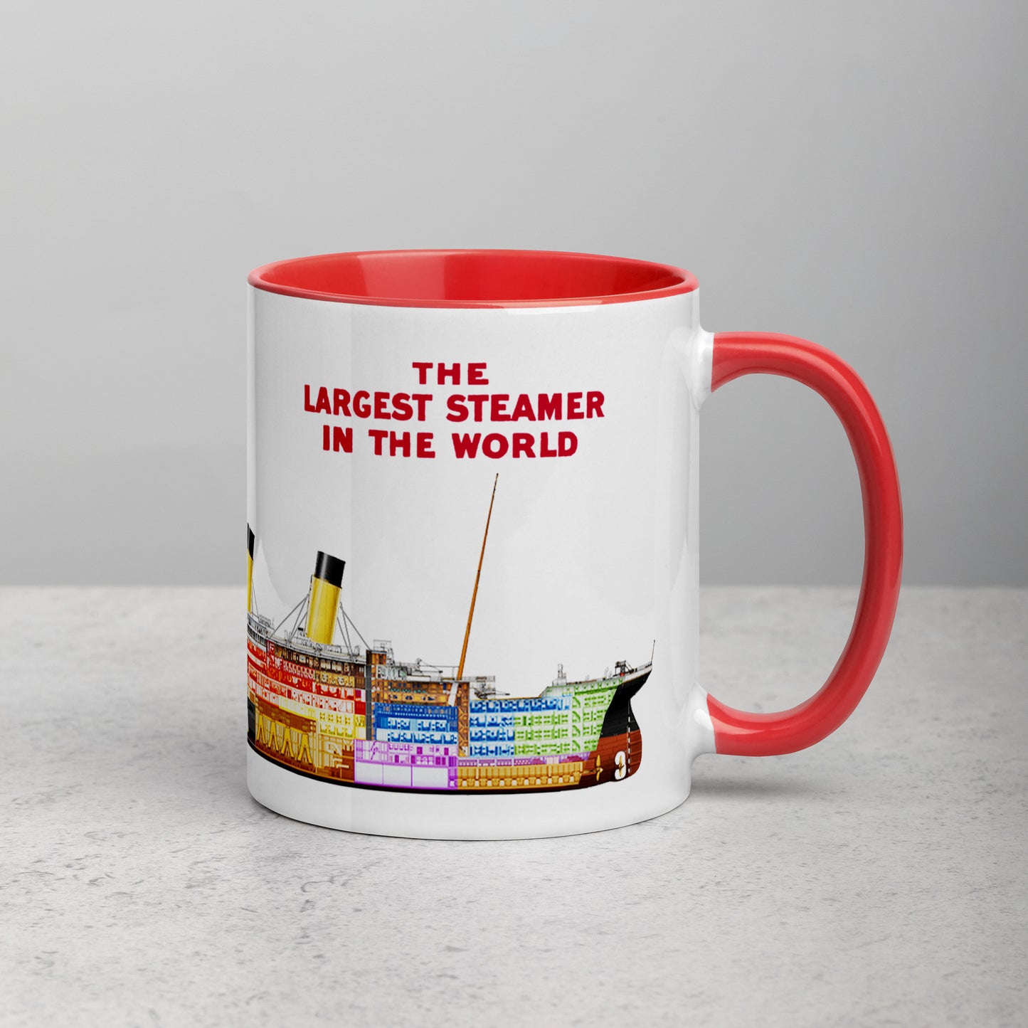 Titanic Cutaway Mug
