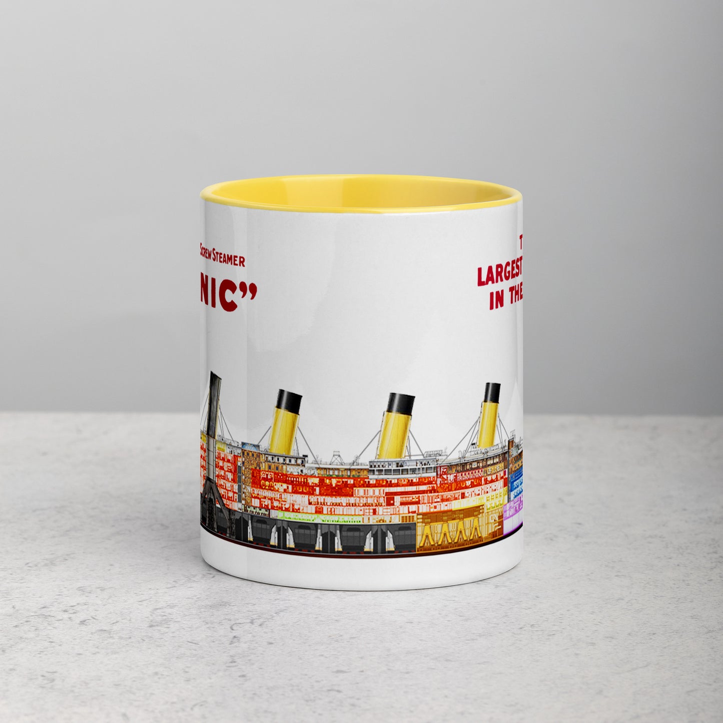 Titanic Cutaway Mug