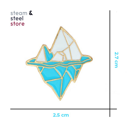 Titanic Iceberg Enamel Pin